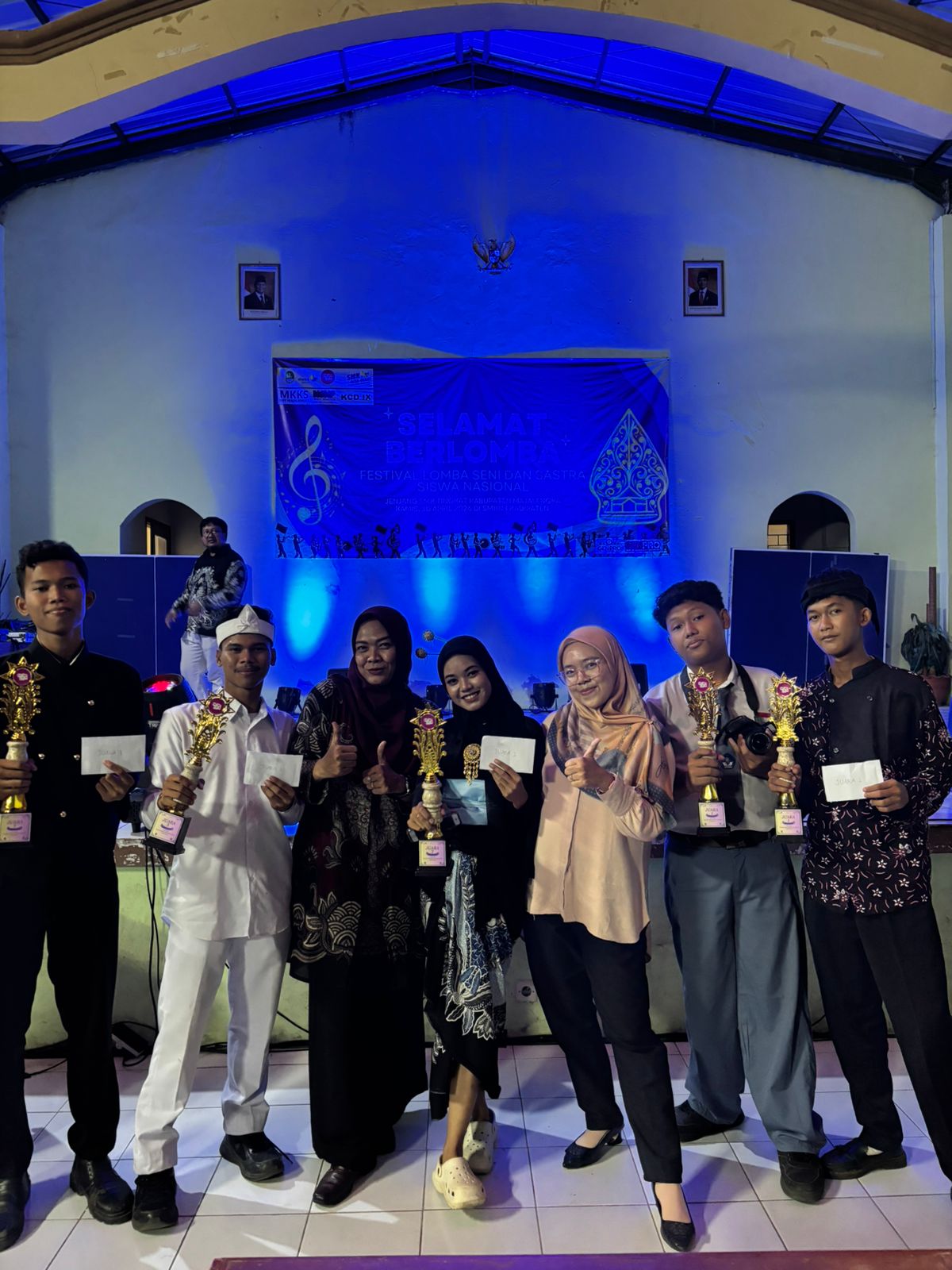 Alhamdulillah perwakilan SMKN 1 Palasah berhasil meraih prestasi