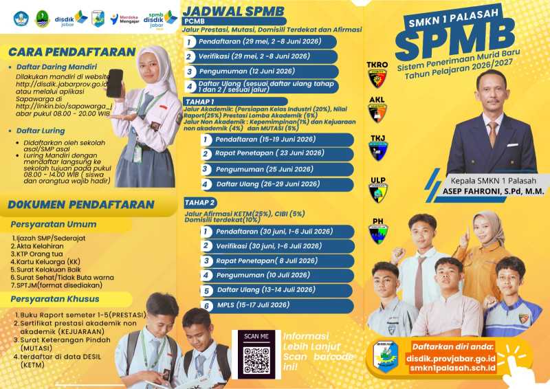 Kick Off SPMB 2026 SMKN 1 Palasah